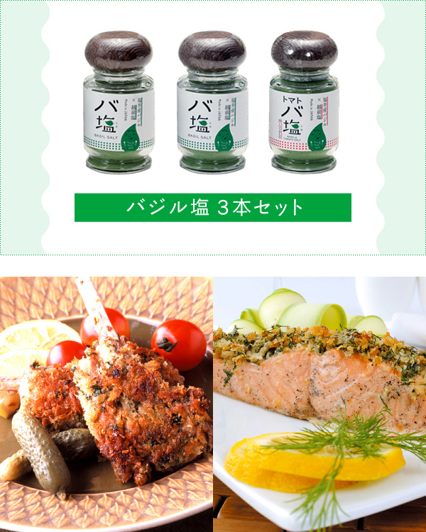 越前塩  3本セット